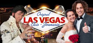 Heiraten mit Elvis im Las-Vegas-Stil – freie Trauung oder Gelübdeerneuerung vor Ort in Deutschland, Österreich und der Schweiz. Mit Livegesang, Zeremonie und Vegas-Show von King Eddy.